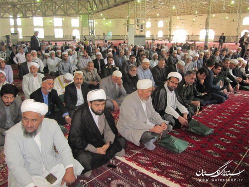 مراسم بزرگداشت جانباختگان فاجعه منا در گنبد کاووس برگزار شد