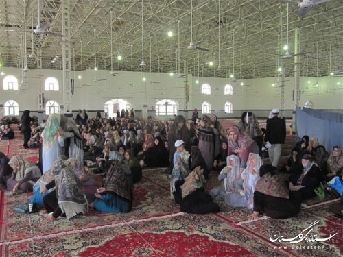 مراسم بزرگداشت جانباختگان فاجعه منا در گنبد کاووس برگزار شد