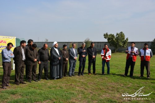 مانور پدافند غیرعامل در مرکز آموزش فنی وحرفه ای شهرستان کردکوی برگزار شد