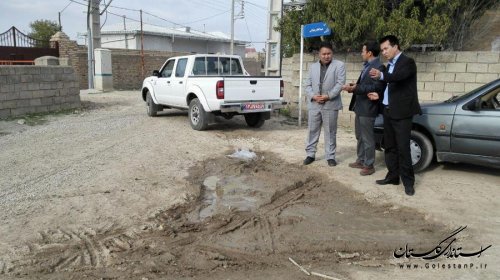 بازدید نماینده و معاون فرماندار از روند گاز رسانی به روستاهای کلاله
