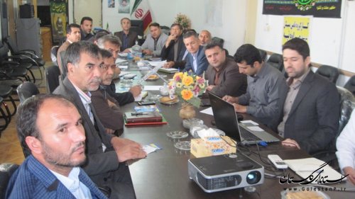 برگزاری جلسه کارگروه تامین مسکن شهرستان مراوه تپه