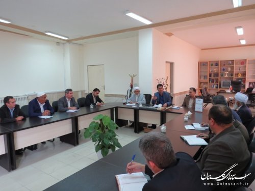 هفتمین جلسه شورای آموزش و پرورش شهرستان آق قلا 