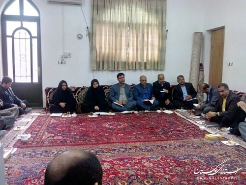 جلسه شورای هماهنگی فرهنگ عمومی علی آباد کتول برگزارشد
