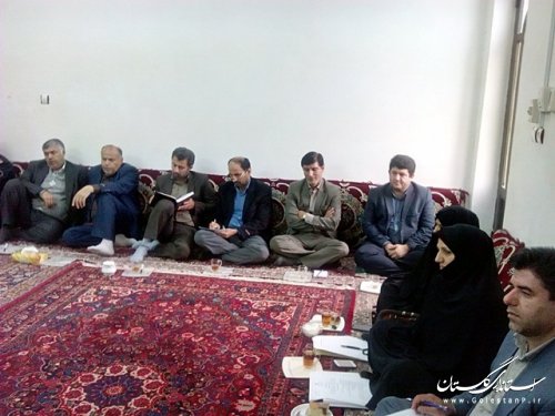 جلسه شورای هماهنگی فرهنگ عمومی علی آباد کتول برگزارشد