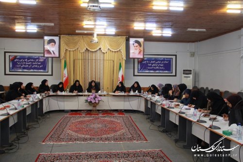 استفاده از توان بالقوه بانوان در شهرستان گرگان ضرورتی اجتناب ناپذیر است