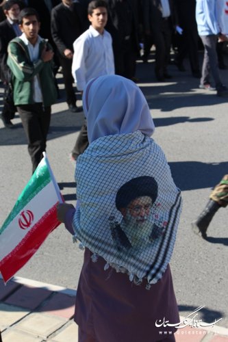 روز ملی مبارزه با استکبار جهانی در شهرستان آزادشهر