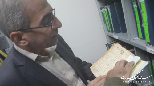 بازدید سرزده فرماندار از اداره ثبت احوال کردکوی
