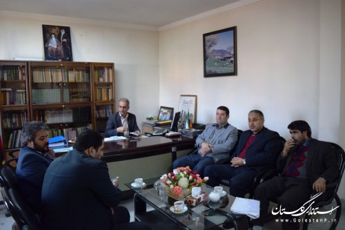 بازدید فرماندار از طرحهای جنگلداری و آبخیزداری کردکوی