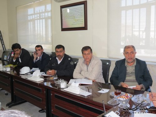 تشکیل جلسه شورای ترافیک در گالیکش