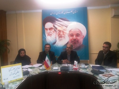 جلسه کمیته علمی - آموزشی مشاور جوان فرمانداری کردکوی