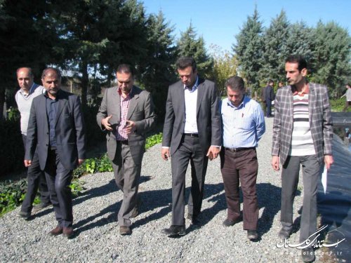 بازدید رییس سازمان مدیریت و برنامه ریزی گلستان از طرح های عمرانی بندرگز