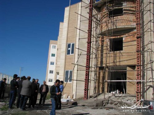 بازدید رییس سازمان مدیریت و برنامه ریزی گلستان از طرح های عمرانی بندرگز