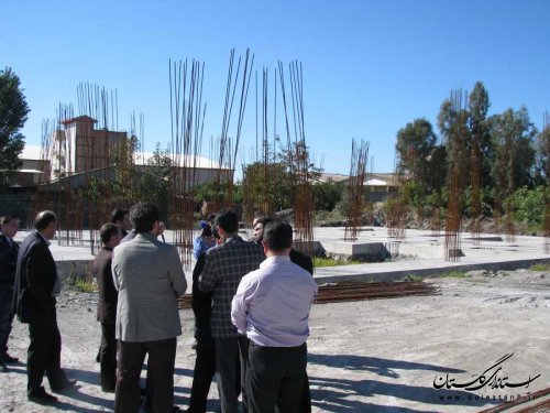 بازدید رییس سازمان مدیریت و برنامه ریزی گلستان از طرح های عمرانی بندرگز