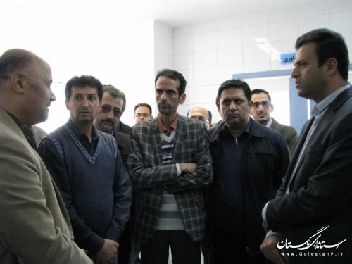 بازدید رییس سازمان مدیریت و برنامه ریزی گلستان از طرح های عمرانی بندرگز