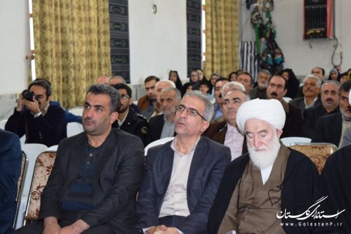 با حضور فرماندار کردکوی همایش رشد و توسعه روستای بالاجاده برگزار گردید