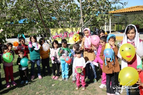 اردوی یك روزه در اردوگاه جنگلی نشاط توسكستان برگزار شد