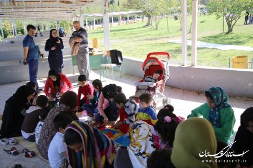 اردوی یك روزه در اردوگاه جنگلی نشاط توسكستان برگزار شد