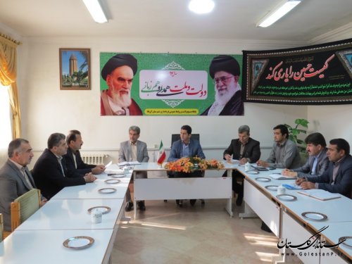 چهارمین جلسه کمیسیون تعزیرات آرد و نان شهرستان آق قلا برگزار شد