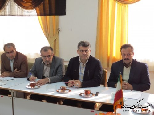 چهارمین جلسه کمیسیون تعزیرات آرد و نان شهرستان آق قلا برگزار شد