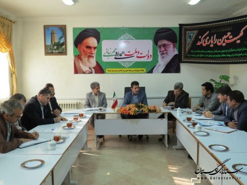 چهارمین جلسه کمیسیون تعزیرات آرد و نان شهرستان آق قلا برگزار شد