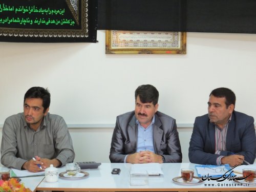 چهارمین جلسه کمیسیون تعزیرات آرد و نان شهرستان آق قلا برگزار شد