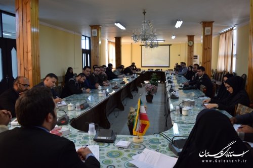 اولین جلسه شورای رابطین مشاوران جوان ادارات شهرستان کردکوی برگزار شد
