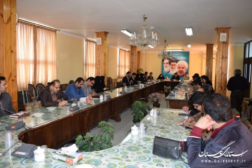 اولین جلسه شورای رابطین مشاوران جوان ادارات شهرستان کردکوی برگزار شد