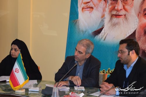 اولین جلسه شورای رابطین مشاوران جوان ادارات شهرستان کردکوی برگزار شد