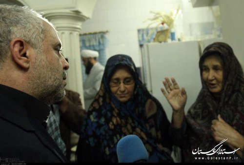 دلجویی نماینده ولی فقیه در امور حج و زیارت از خانواده فرماندار فقید بندرترکمن