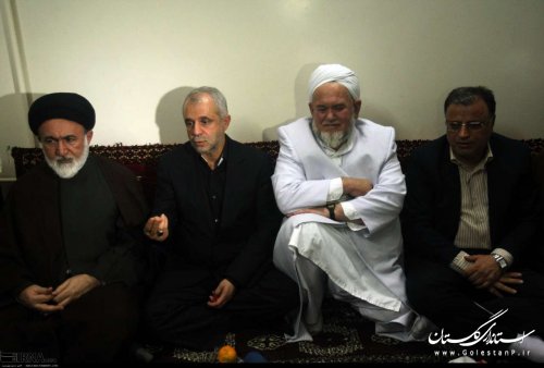 دلجویی نماینده ولی فقیه در امور حج و زیارت از خانواده فرماندار فقید بندرترکمن