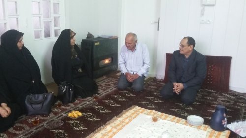 ملاقات معلمی دلسوز و فداکار ,افتخاری بزرگ برای مدیر کل دفتر بانوان استان گلستان