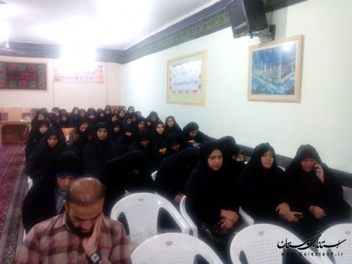 گردهمایی یاوران نماز و یادواره شهدای دانشجوی علی آباد کتول