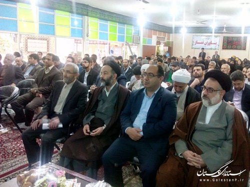 گردهمایی یاوران نماز و یادواره شهدای دانشجوی علی آباد کتول