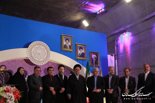 آیین افتتاح و بهره برداری از زیرگذر گلشهر گرگان