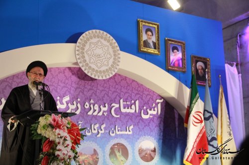 آیین افتتاح و بهره برداری از زیرگذر گلشهر گرگان
