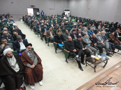 هفتمین جلسه شورای اداری شهرستان علی آباد کتول برگزارشد