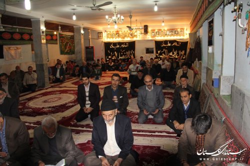 حضور فرماندار گرگان در روستای سعدآباد و دیدار چهره به چهره با مردم روستا