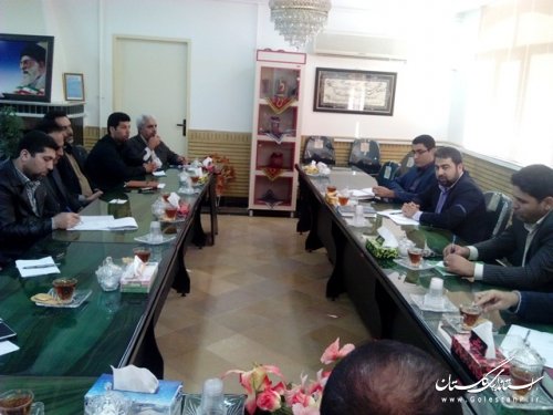 جلسه کارگروه آرد و نان شهرستان علی آباد کتول برگزارشد