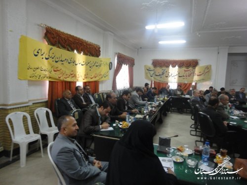 گردهمایی نمایندگان احزاب،اقوام، فعالان سیاسی واجتماعی در علی آباد کتول