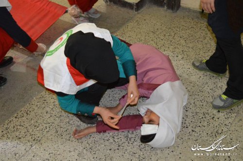 برگزاری مطلوب مانور 8 آذر در سطح گلستان