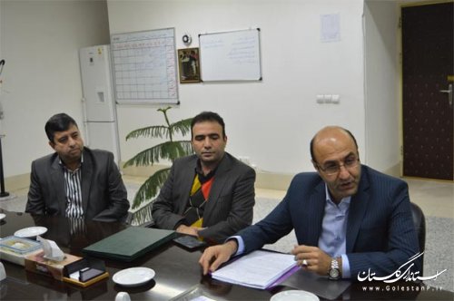  رئیس جدید اداره امور مالیاتی شهرستان گنبد کاووس معارفه شد