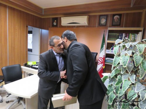 دیدار مدیر کل بنیاد شهید و امور ایثارگران استان با فرماندار رامیان