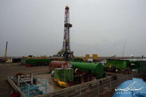 آغاز عملیات حفاری اکتشافات هیدروکربنی در منطقه صوفیکم گلستان