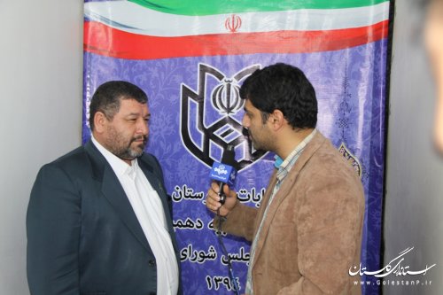بازدید فرماندار آزادشهر از روند ثبت نام داوطلبین مجلس شورای اسلامی در رامیان