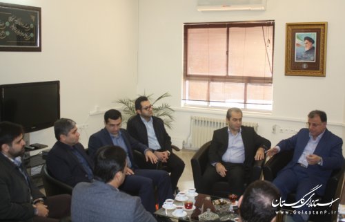 بازدید رئیس ستاد انتخابات استان از محل ثبت نام داوطلبین انتخابات در فرمانداری گرگان