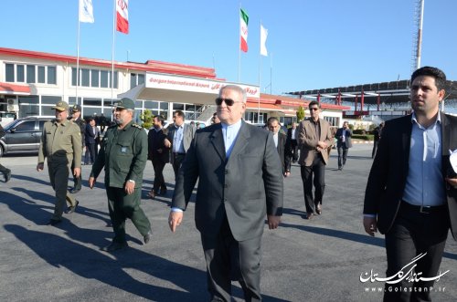 وزیر کشور وارد گرگان شد