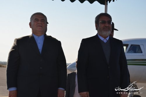وزیر کشور وارد گرگان شد