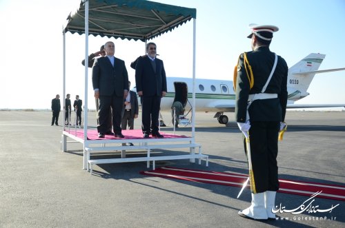 وزیر کشور وارد گرگان شد