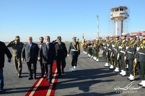 وزیر کشور وارد گرگان شد