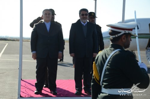 وزیر کشور وارد گرگان شد